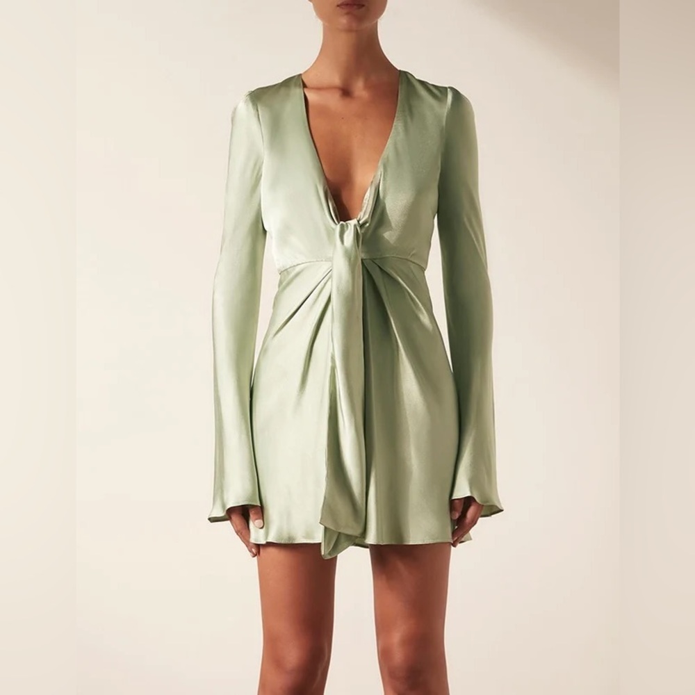 NWT - Felicity Plunge Mini Dress
